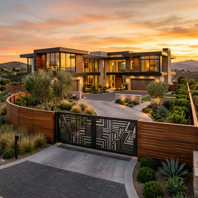 Premium Modern Fencing